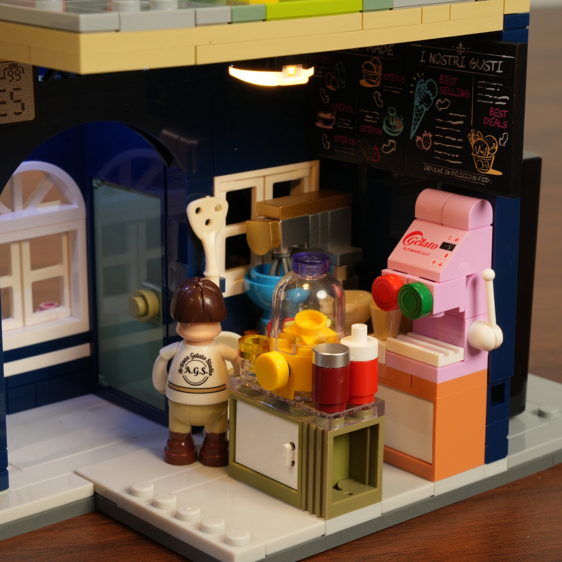 Gelato Store 1948PCS