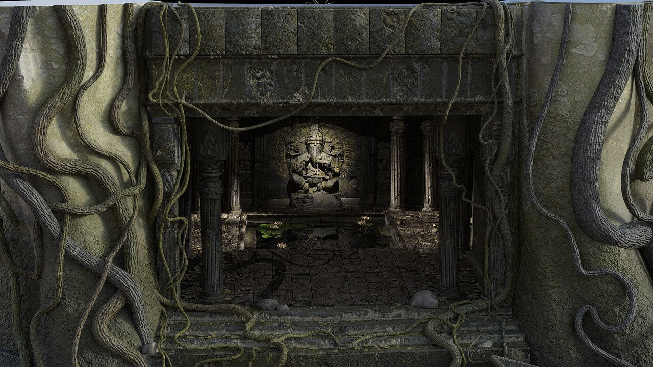 Mysterious Temple of Doom