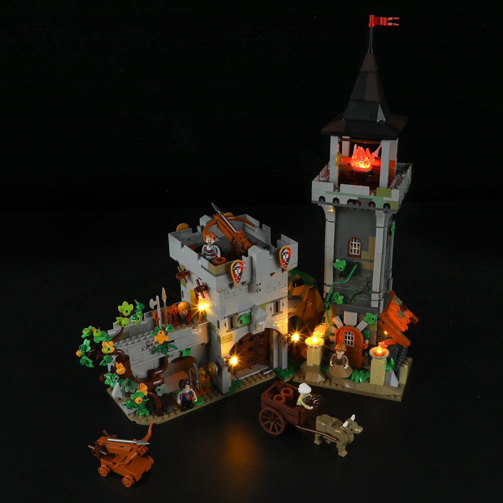 FUNWHOLE - Medieval Watchtower 1625PCS - Building Block Toy- USA(Ship to USA)