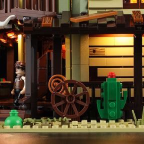FUNWHOLE - Western Saloon 2026PCS - Building Block Toy- USA(Ship To USA)