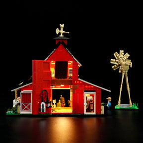 FUNWHOLE - Cow Barn 1368PCS - Building Block Toy- USA (Ship to USA)