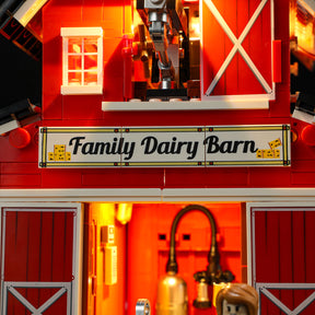 FUNWHOLE - Cow Barn 1368PCS - Building Block Toy- USA (Ship to USA)