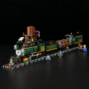 FUNWHOLE - Western Freight Train 1524PCS - Building Block Toy- USA (Ship to USA)