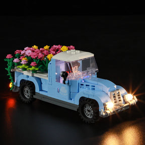 FUNWHOLE - Flower Truck 368PCS - Not for Sale - Building Block Toy- USA(Ship to USA)