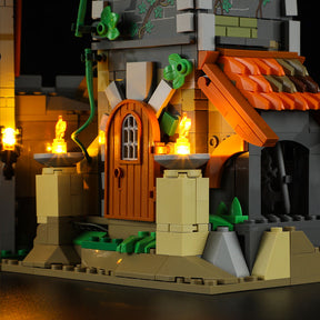 FUNWHOLE - Medieval Watchtower 1625PCS - Building Block Toy- USA(Ship to USA)