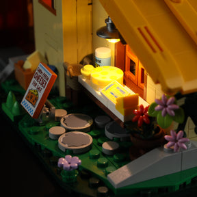 FUNWHOLE - Farmstead Cheese House 867PCS - Building Block Toy- USA (Ship to USA)