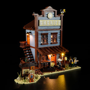 FUNWHOLE - Sheriff's Office 1240PCS - Building Block Toy- USA(Ship to USA)