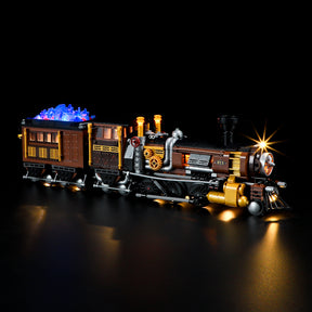 FUNWHOLE - Steampunk Ore Train 1056PCS - Building Block Toy- USA(Ship to USA)