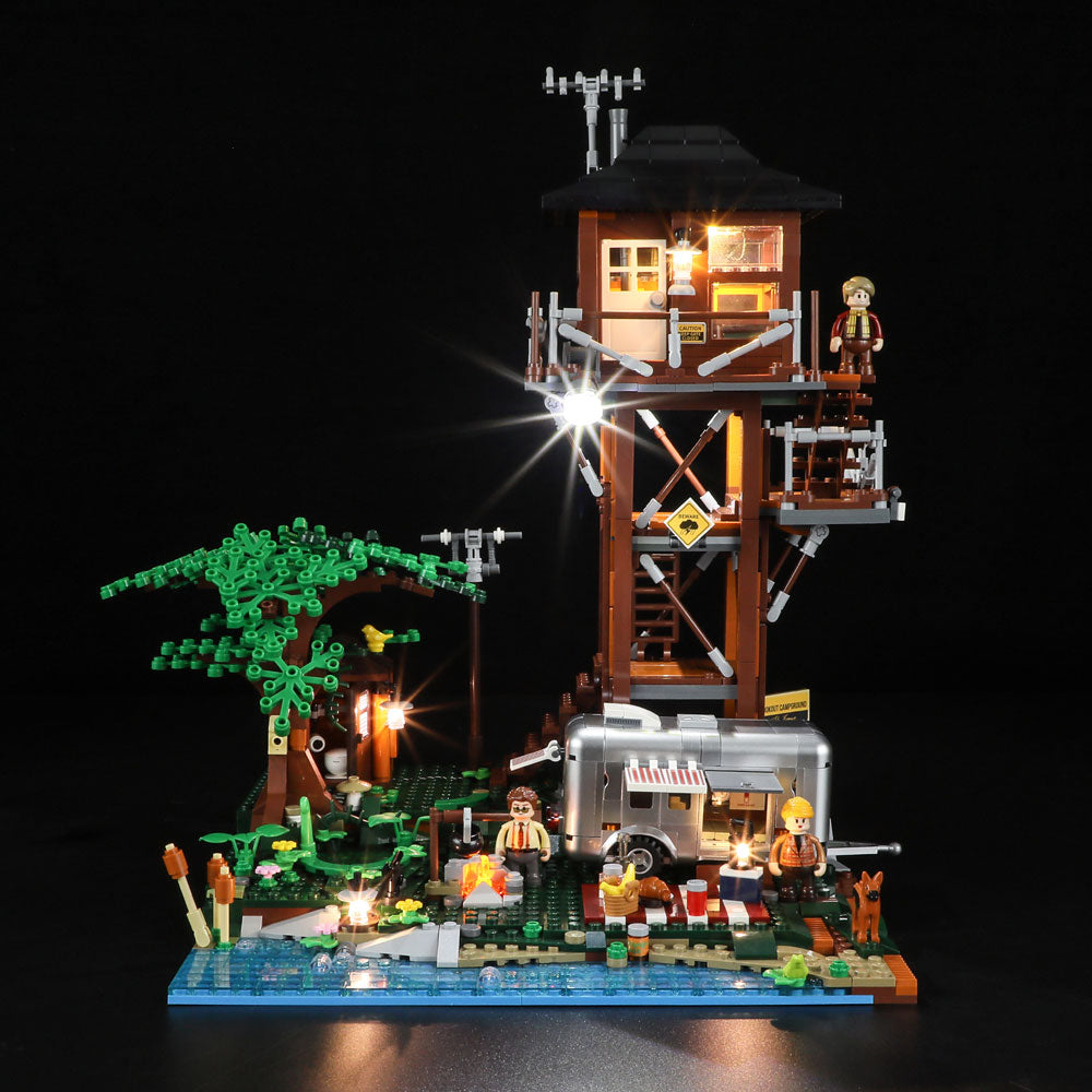 FUNWHOLE - Lookout Campground 1426PCS - Building Block Toy- USA(Ship to USA)