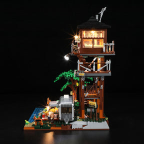 FUNWHOLE - Lookout Campground 1426PCS - Building Block Toy- USA(Ship to USA)
