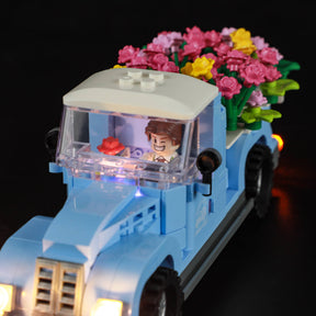 FUNWHOLE - Flower Truck 368PCS - Not for Sale - Building Block Toy- USA(Ship to USA)