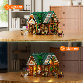 FUNWHOLE - Farm Store 1523PCS - Building Block Toy- USA(Ship to USA)