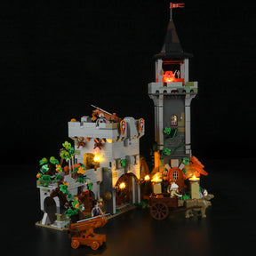 FUNWHOLE - Medieval Watchtower 1625PCS - Building Block Toy- USA(Ship to USA)