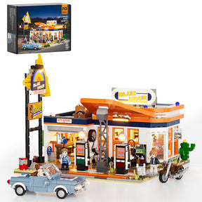Gas Station 1608PCS