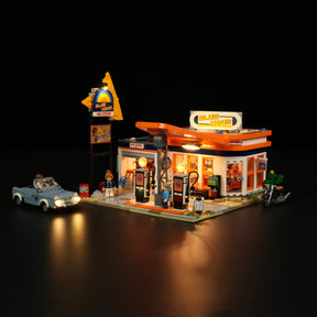 Gas Station 1608PCS
