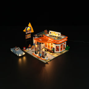 Gas Station 1608PCS