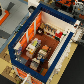 Gas Station 1608PCS