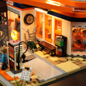 Gas Station 1608PCS
