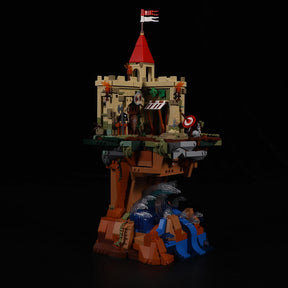 Funwhole Castle on The Cliff building set