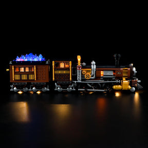 FUNWHOLE - Steampunk Ore Train 1056PCS - Building Block Toy- USA(Ship to USA)