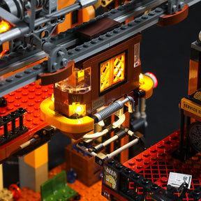 FUNWHOLE - Steampunk Train Station 1843PCS - Building Block Toy- USA(Ship to USA)