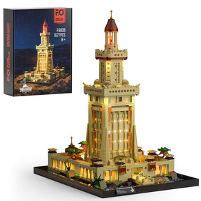 The Lighthouse of Alexandria Funwhole building set