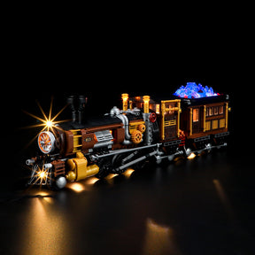 FUNWHOLE - Steampunk Ore Train 1056PCS - Building Block Toy- USA(Ship to USA)